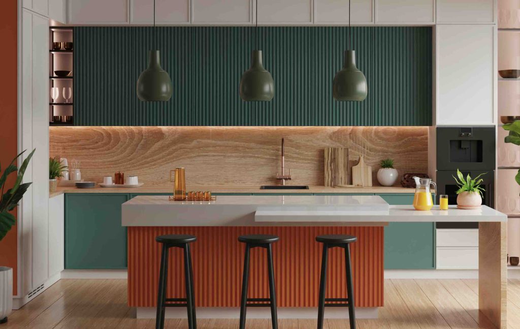 cucine moderne colorate